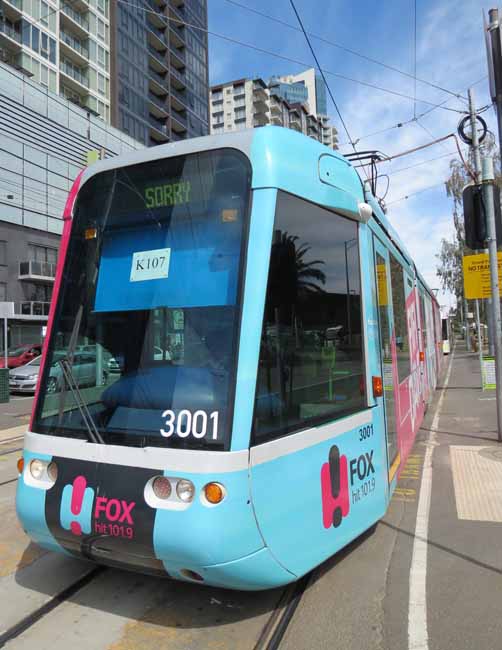 Yarra Trams Citadis 3001 Fox